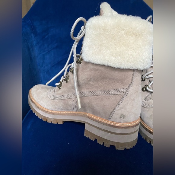 Timberland | Shoes | Timberland Womens Lace Up Fur Lined Winter Boots